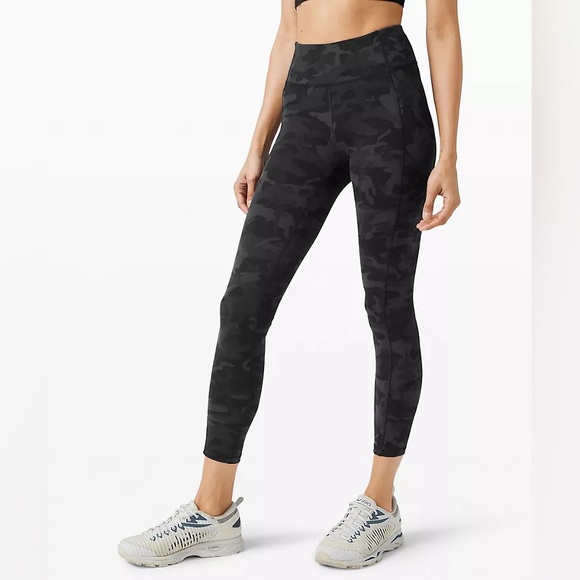 lululemon Invigorate High-Rise Tight 25” - Incognito Camo Multi - Size 4 - Picture 1 of 2
